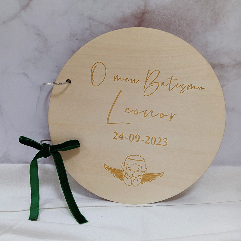 Personalized Guest Book - Libro de invitados de Ángel bebé,