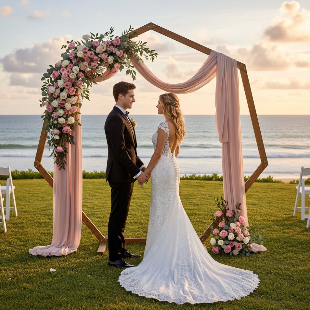 Wedding Support - Arco de Madera para Bodas, Resistente