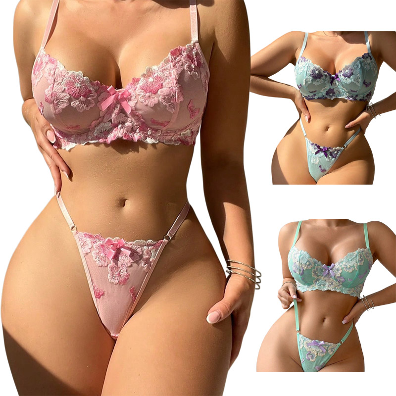 Good Floral & Wedding Decor Supply Photos - Conjunto de Lencería Sexy con Bordado
