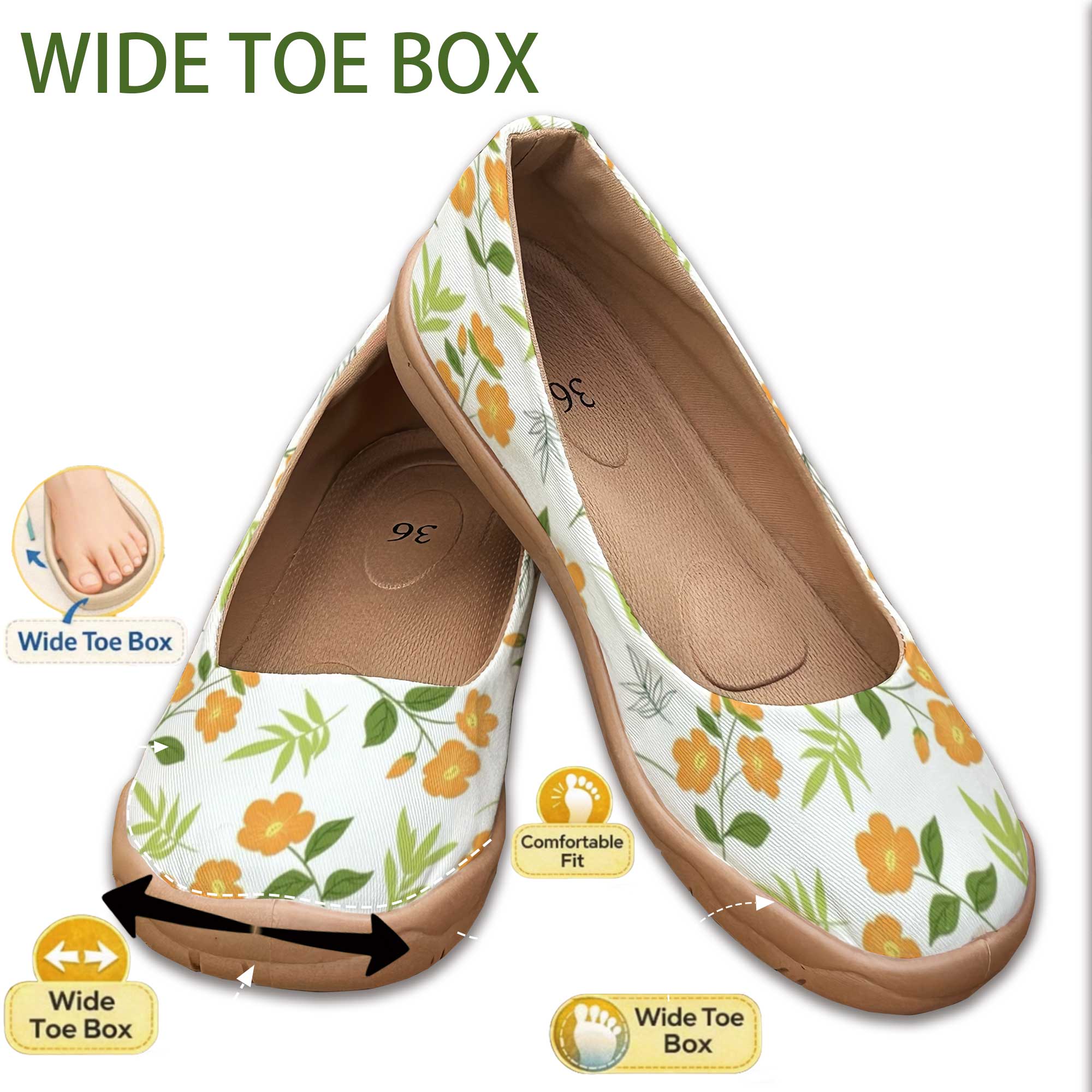 Good Floral & Wedding Decor Supply Photos - Buenas noticias para los pies anchos!
