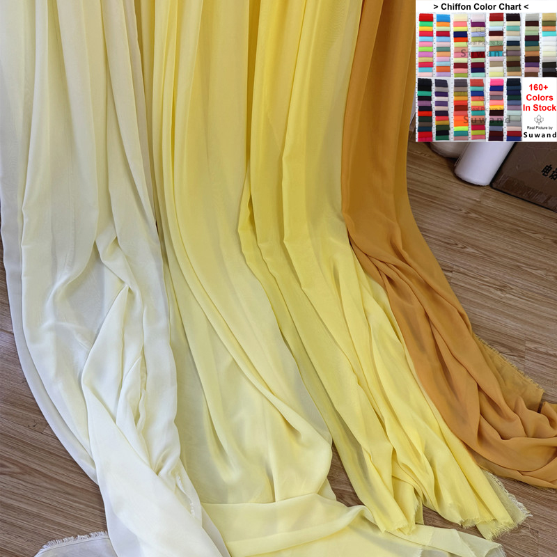 Wedding Backdrop Curtain - Tela de gasa amarilla y naranja,
