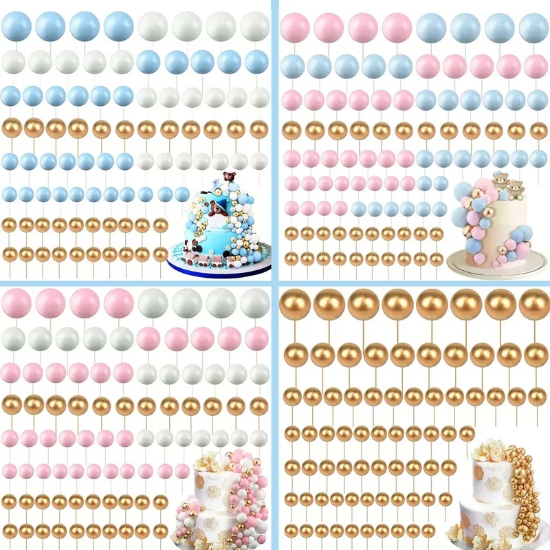 Confetti Balloon Set - 68 Piezas de Decoraciones para Pastel