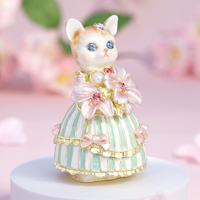 Wedding Lulu - Caja de Joyería Esmaltada con Diseño