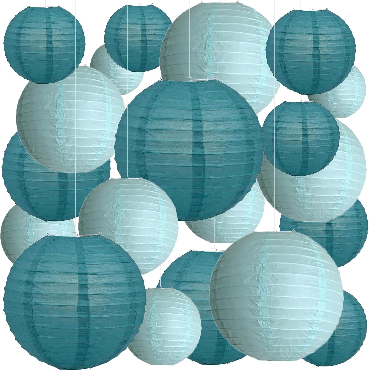 20 Linternas de Papel Decorati - Wedding Ceremony Supply reseña y precio