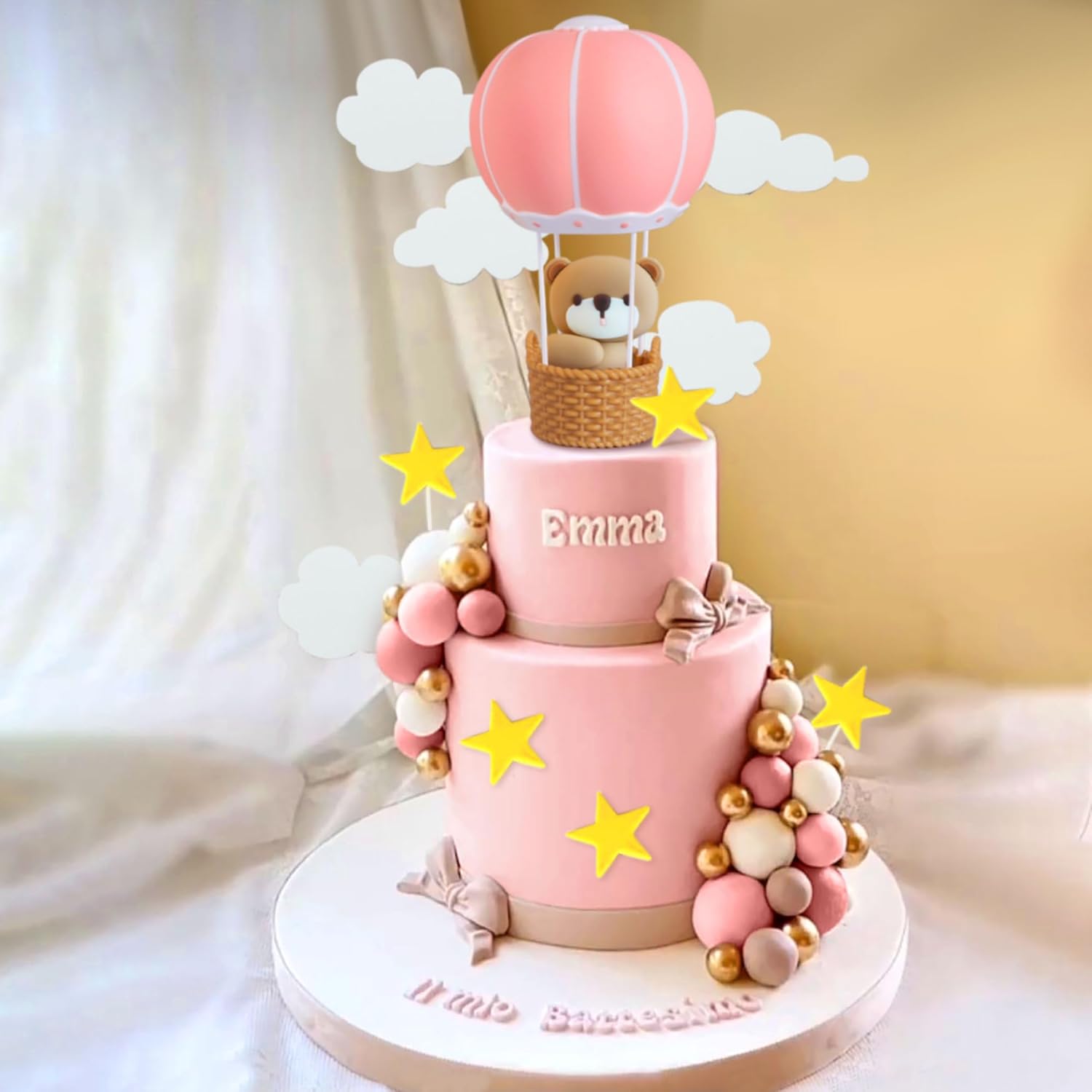 LaVenty-decoración de pastel d - Confetti Balloon Set reseña y precio