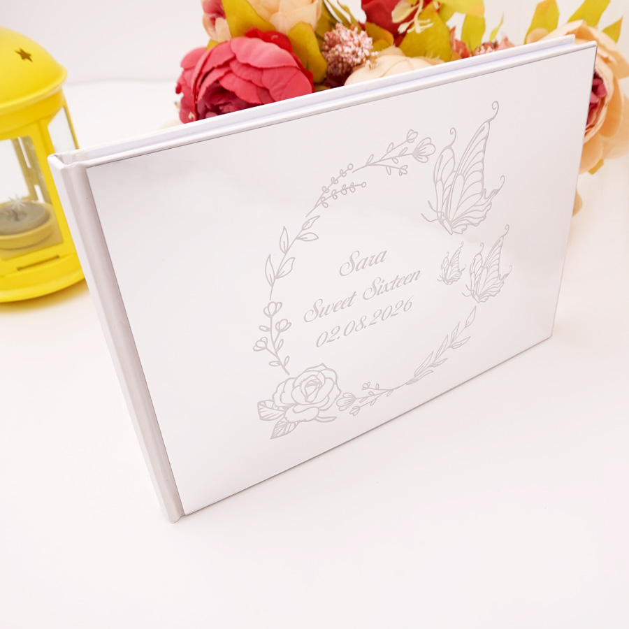 Libro de Visitas de Acrílico c - Personalized Guest Book reseña y precio