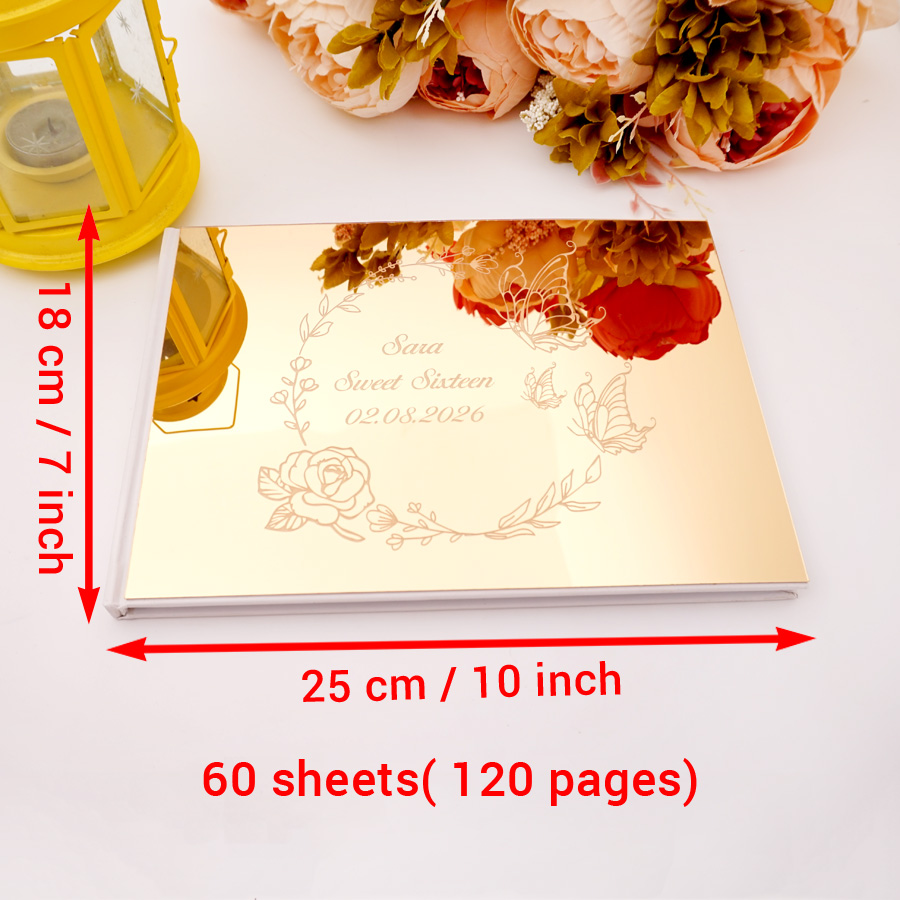 Libro de Visitas de Acrílico c - Personalized Guest Book reseña y precio
