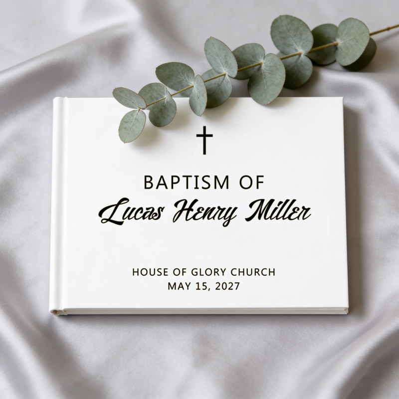 Libro de Visitas Personalizado - Personalized Guest Book reseña y precio