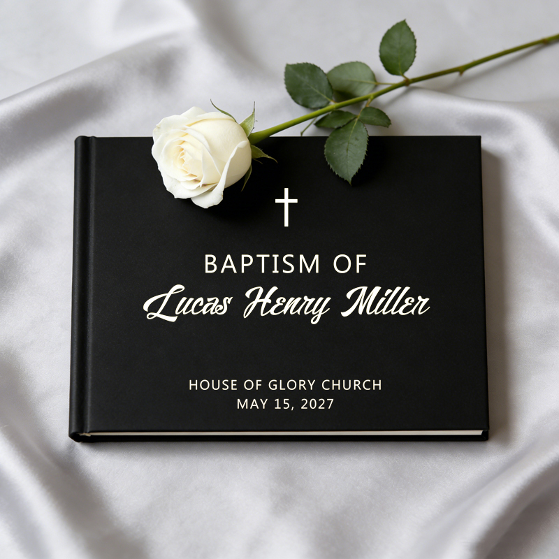Libro de Visitas Personalizado - Personalized Guest Book reseña y precio