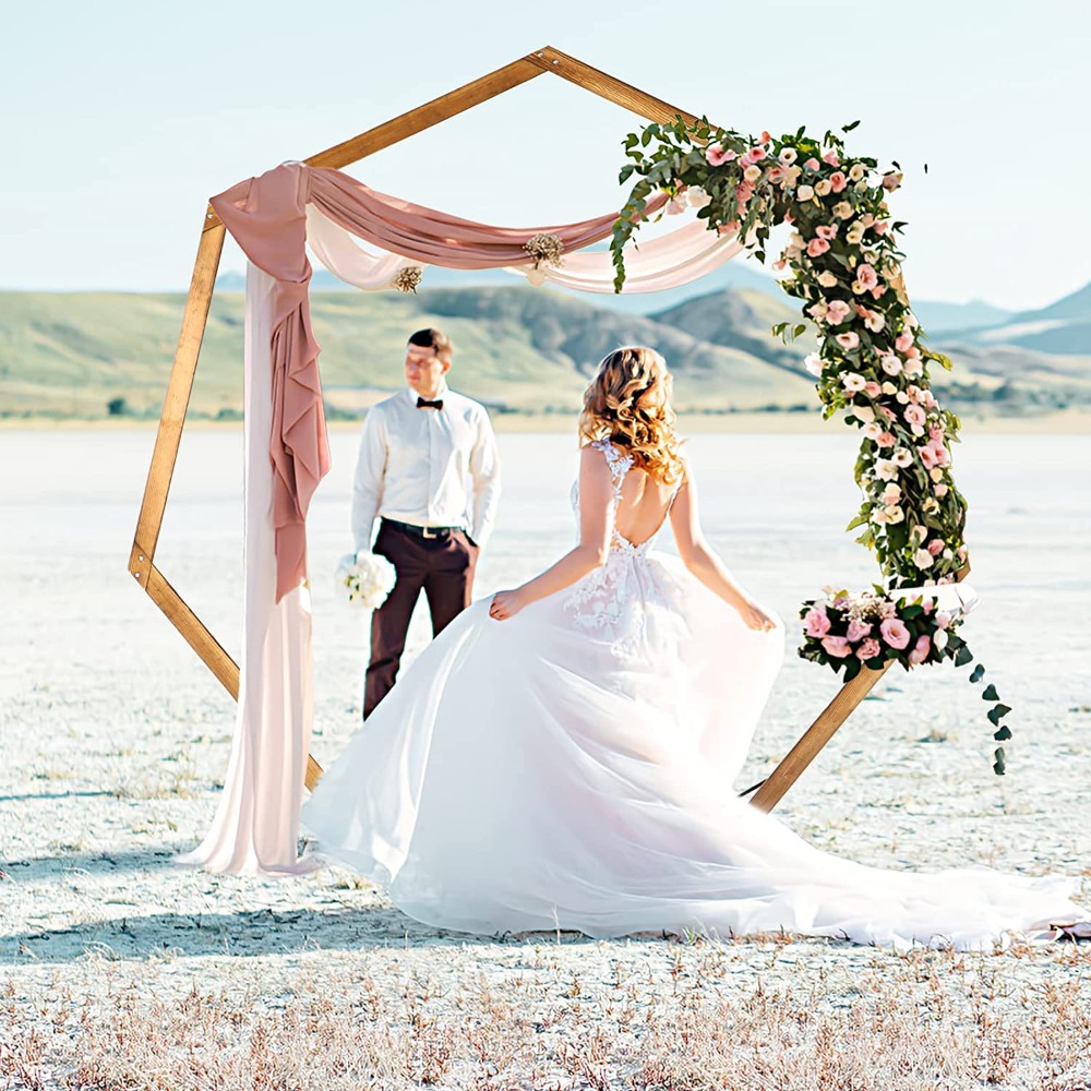Arco de Madera para Bodas, Res - Wedding Support reseña y precio