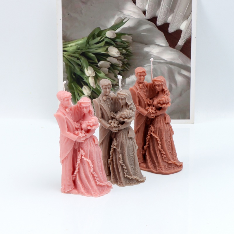 Molde de silicona vintage para - Unity Candle Set reseña y precio