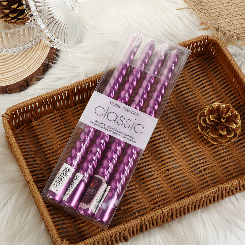 Candelabro roscado de colores  - Unity Candle Set reseña y precio