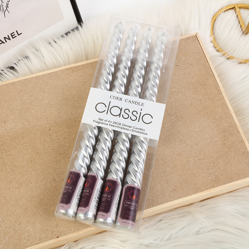 Candelabro roscado de colores  - Unity Candle Set reseña y precio
