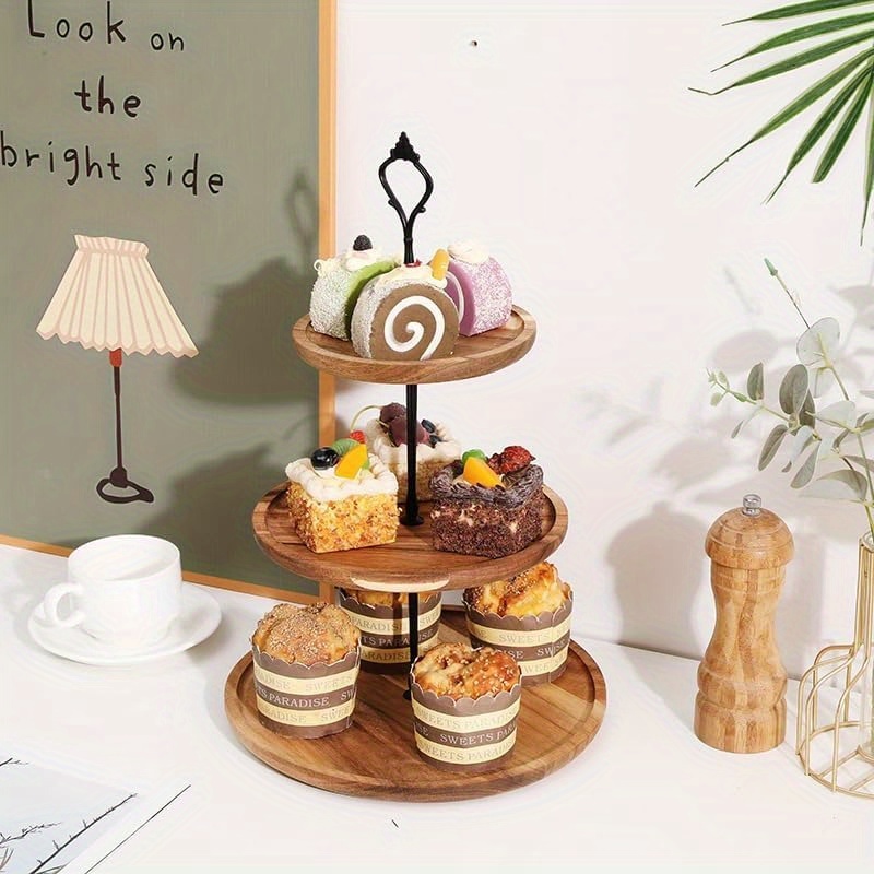 Soporte para pasteles de 3 niv - Wedding Support reseña y precio