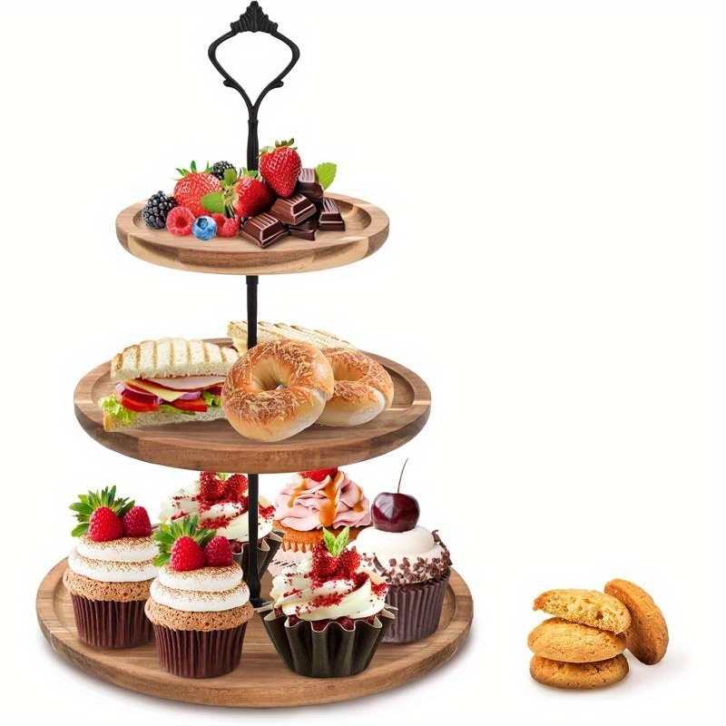 Soporte para pasteles de 3 niv - Wedding Support reseña y precio