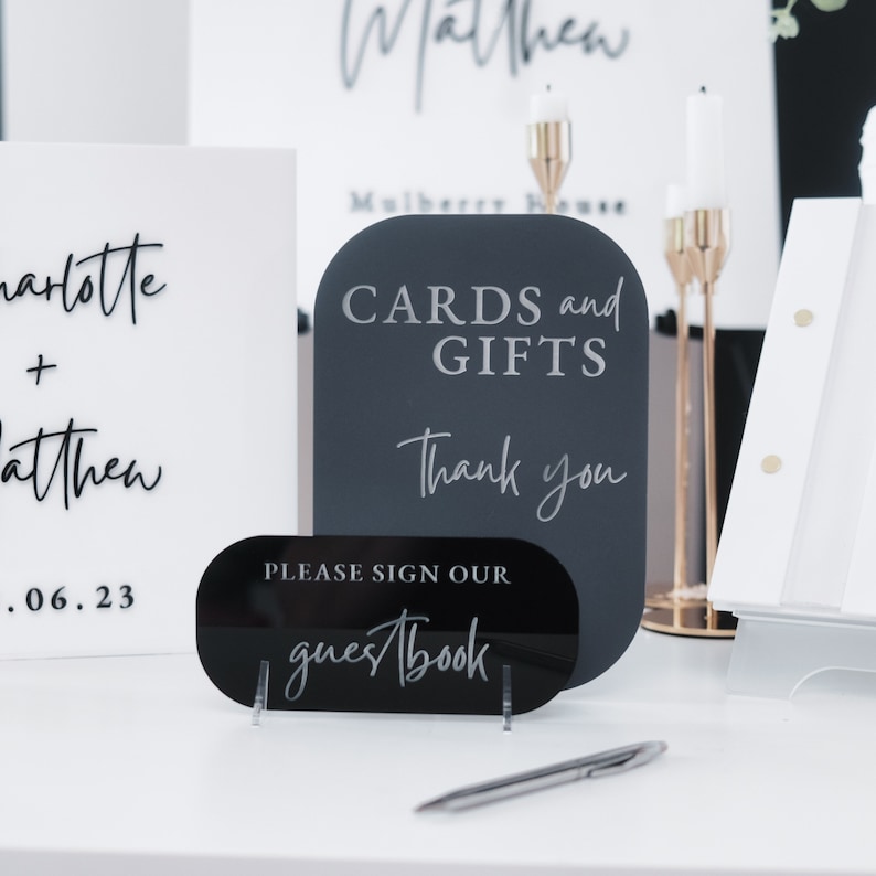 Caja de Cartulina Blanca para  - Personalized Guest Book reseña y precio