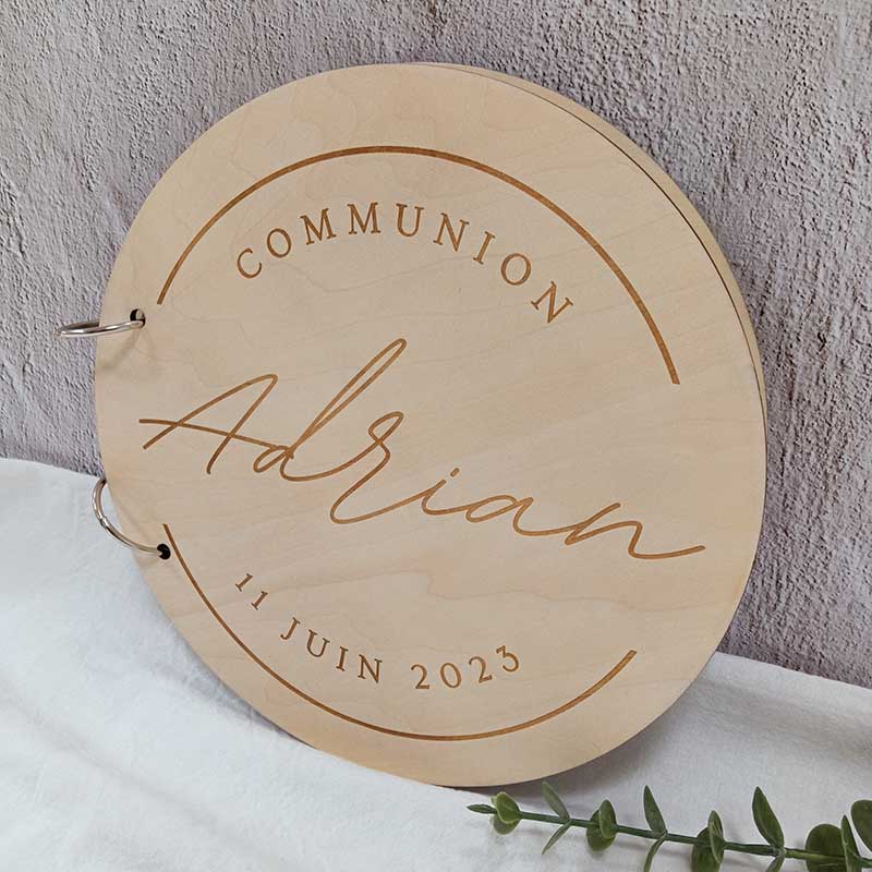 Libro de Visitas de madera per - Personalized Guest Book reseña y precio