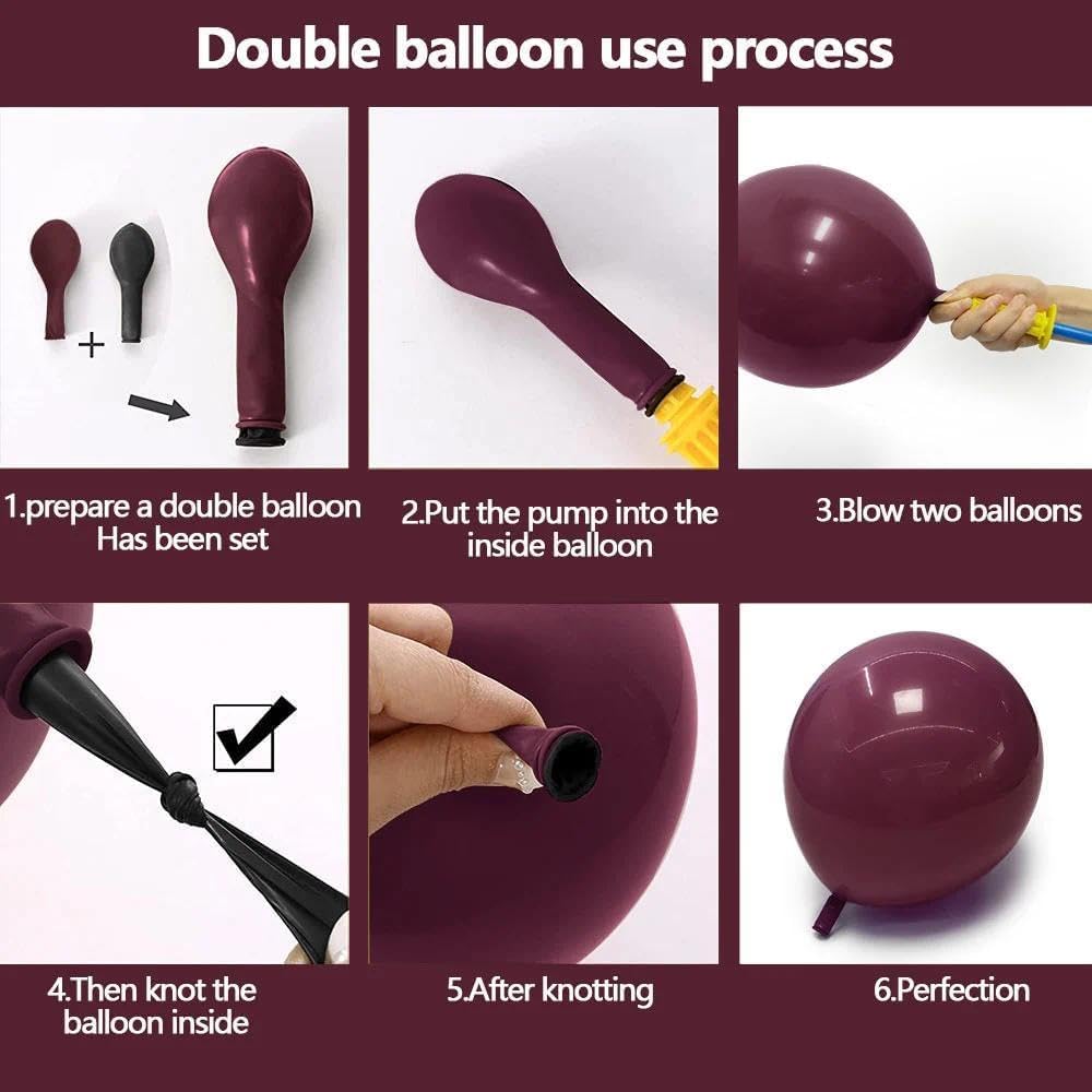 Kit de arco de globos morado y - Wedding Balloon Arch reseña y precio