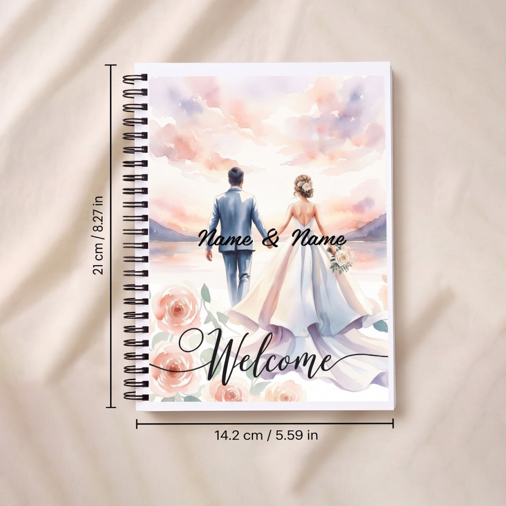 Libro de firmas para invitados - Personalized Guest Book reseña y precio
