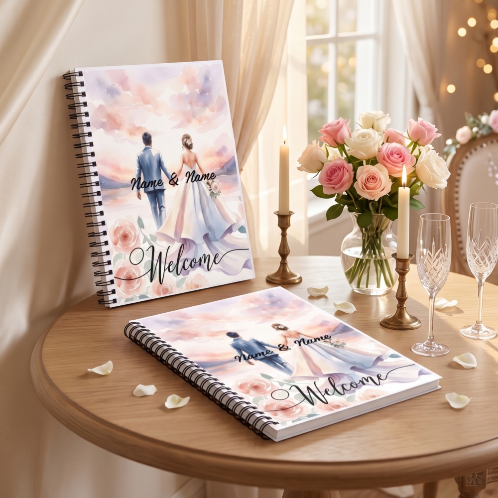 Libro de firmas para invitados - Personalized Guest Book reseña y precio