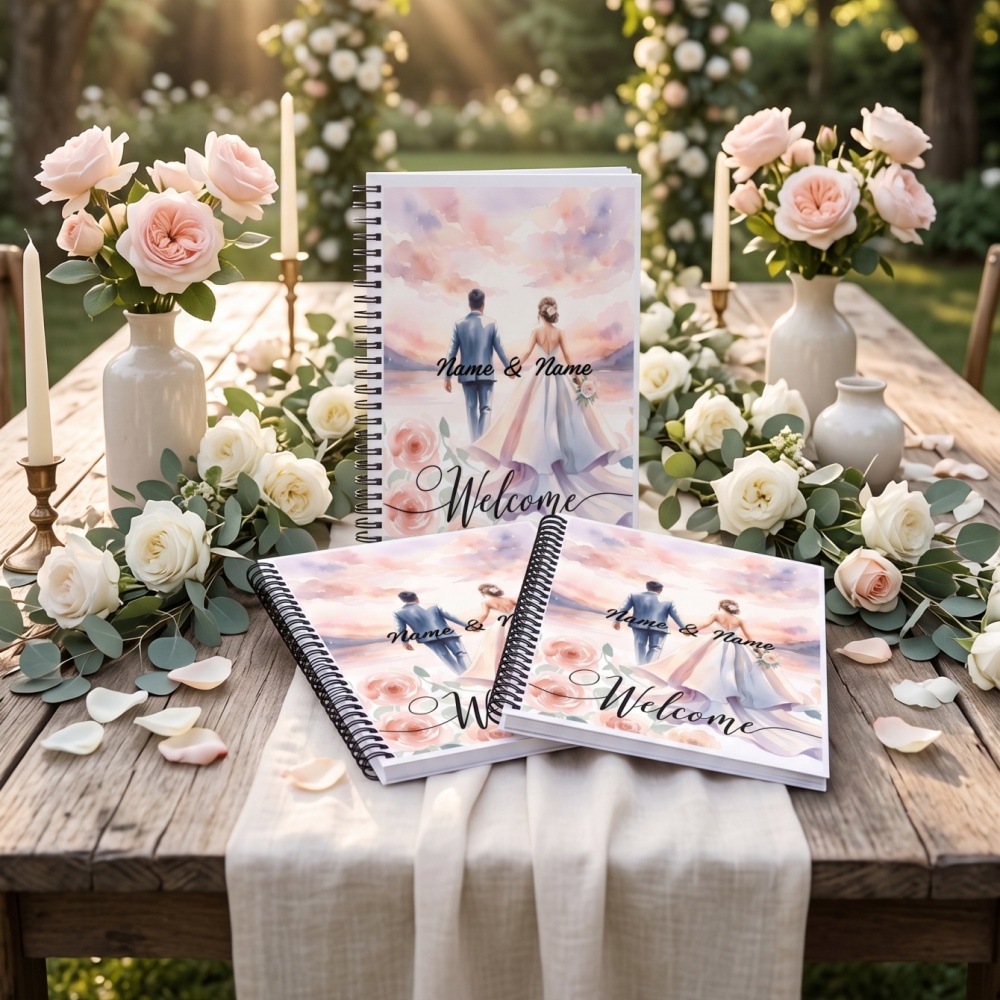 Libro de firmas para invitados - Personalized Guest Book reseña y precio