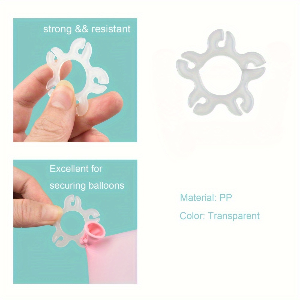 50 unidades de clips para glob - Wedding Balloon Arch reseña y precio