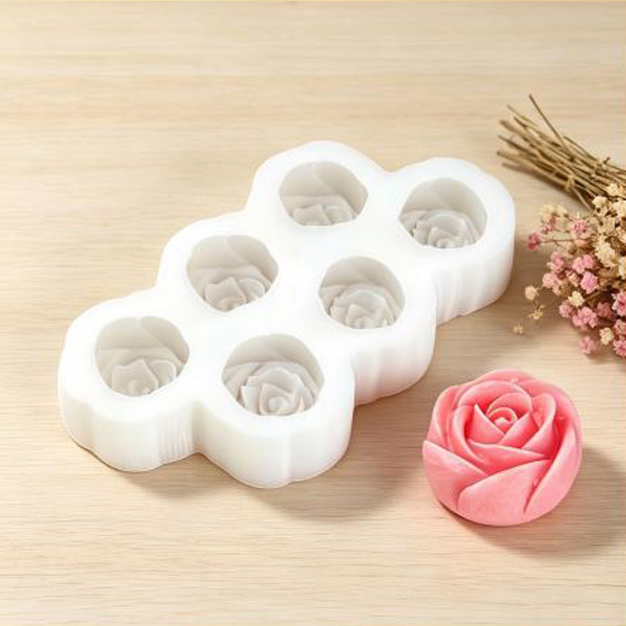 Juego de 6 moldes de silicona  - Unity Candle Set reseña y precio