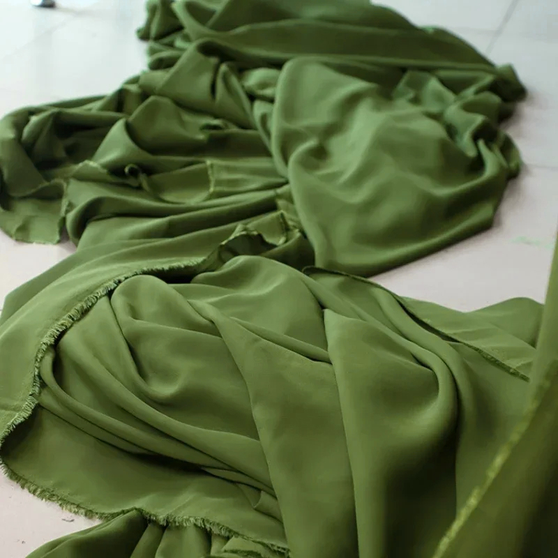 Georgette-tela de gasa verde a - Wedding Backdrop Curtain reseña y precio