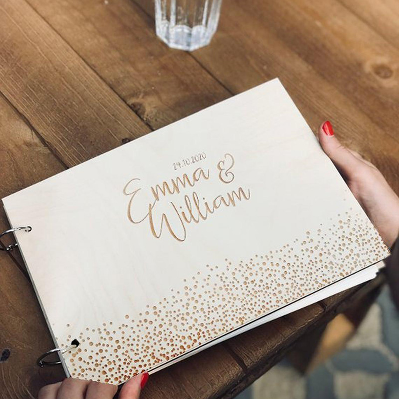 Libro de Visitas de boda perso - Personalized Guest Book reseña y precio