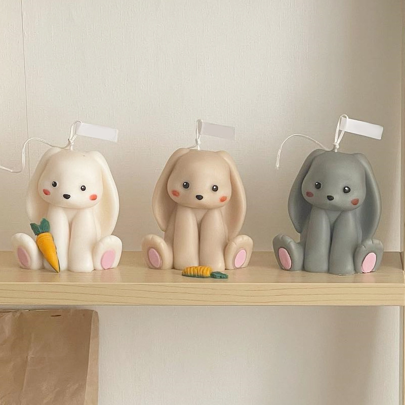 Conejo sentado, molde de vela  - Unity Candle Set reseña y precio