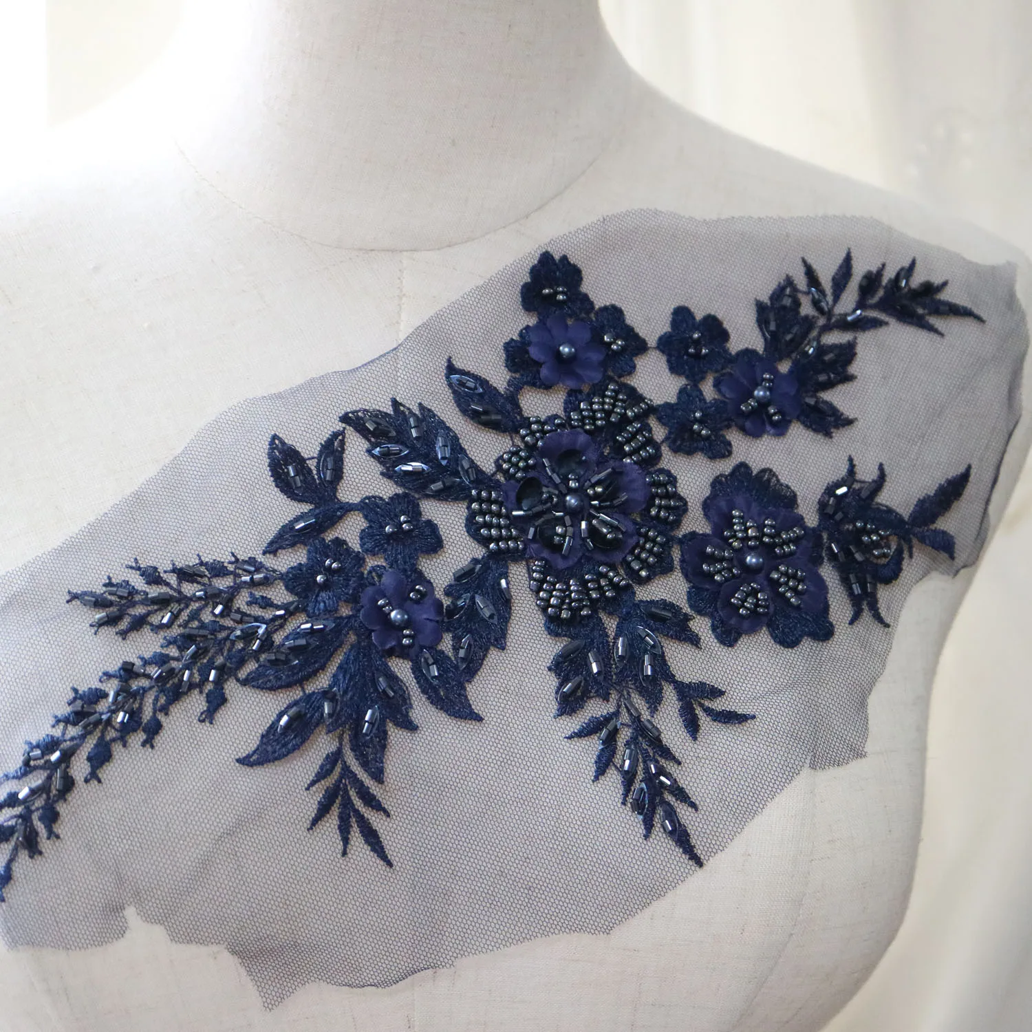 Apliques de Encaje con Flores  - Wedding Lulu reseña y precio