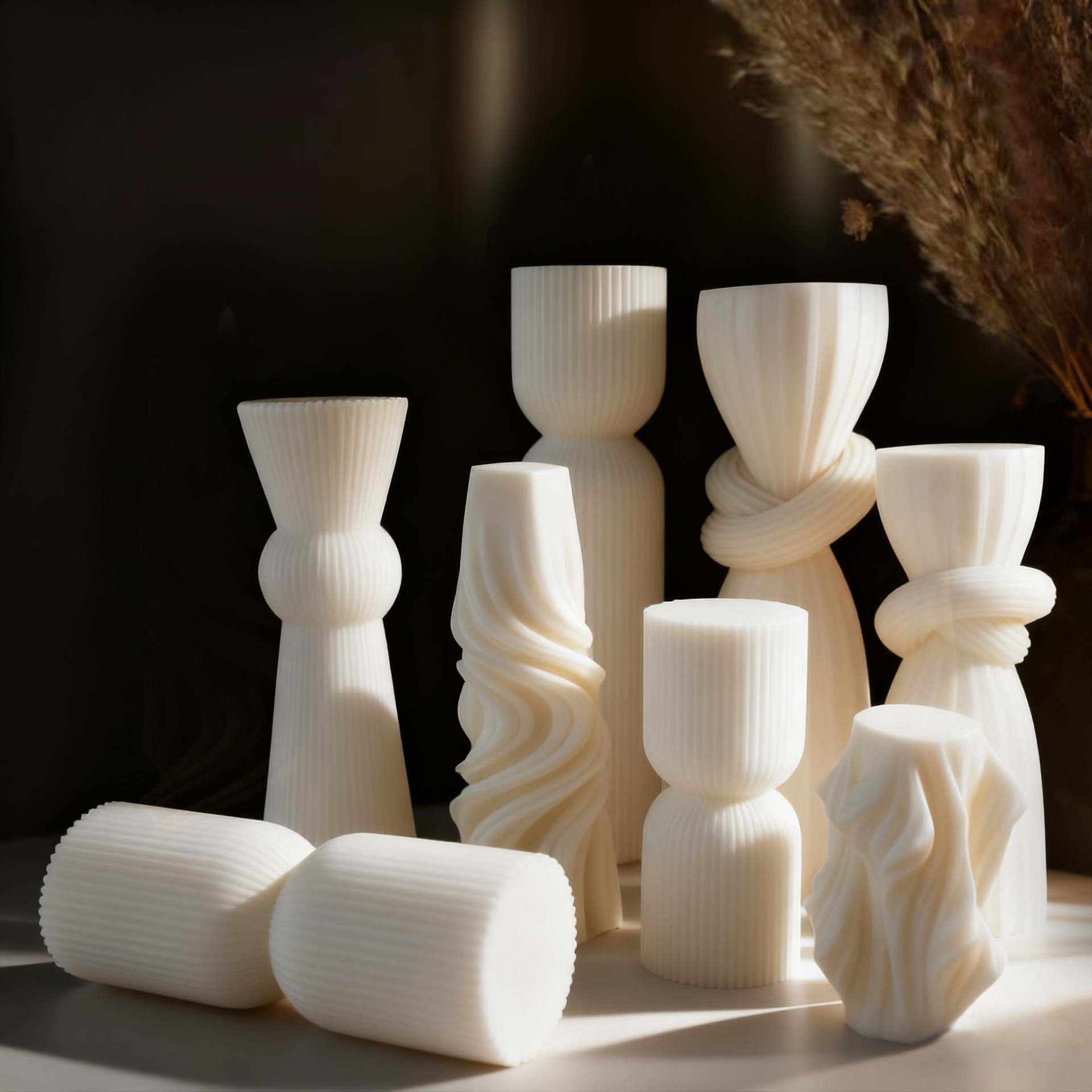 Vela Aromática Blanca Minimali - Unity Candle Set reseña y precio