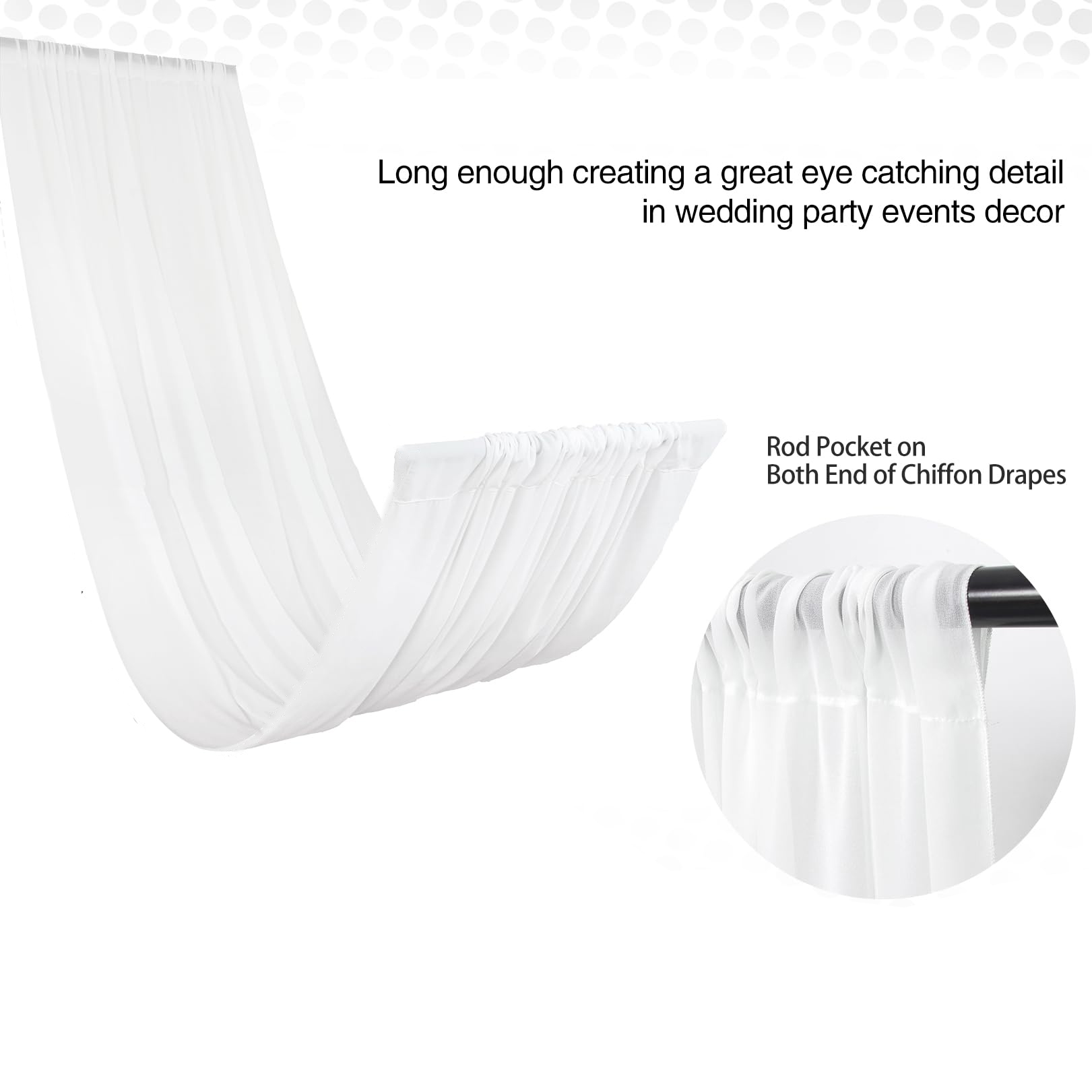 Arco de boda, cortina de techo - Wedding Ceremony Supply reseña y precio