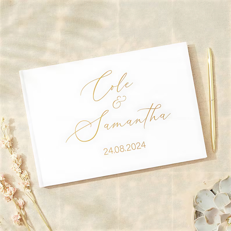 Libro de invitados personaliza - Personalized Guest Book reseña y precio