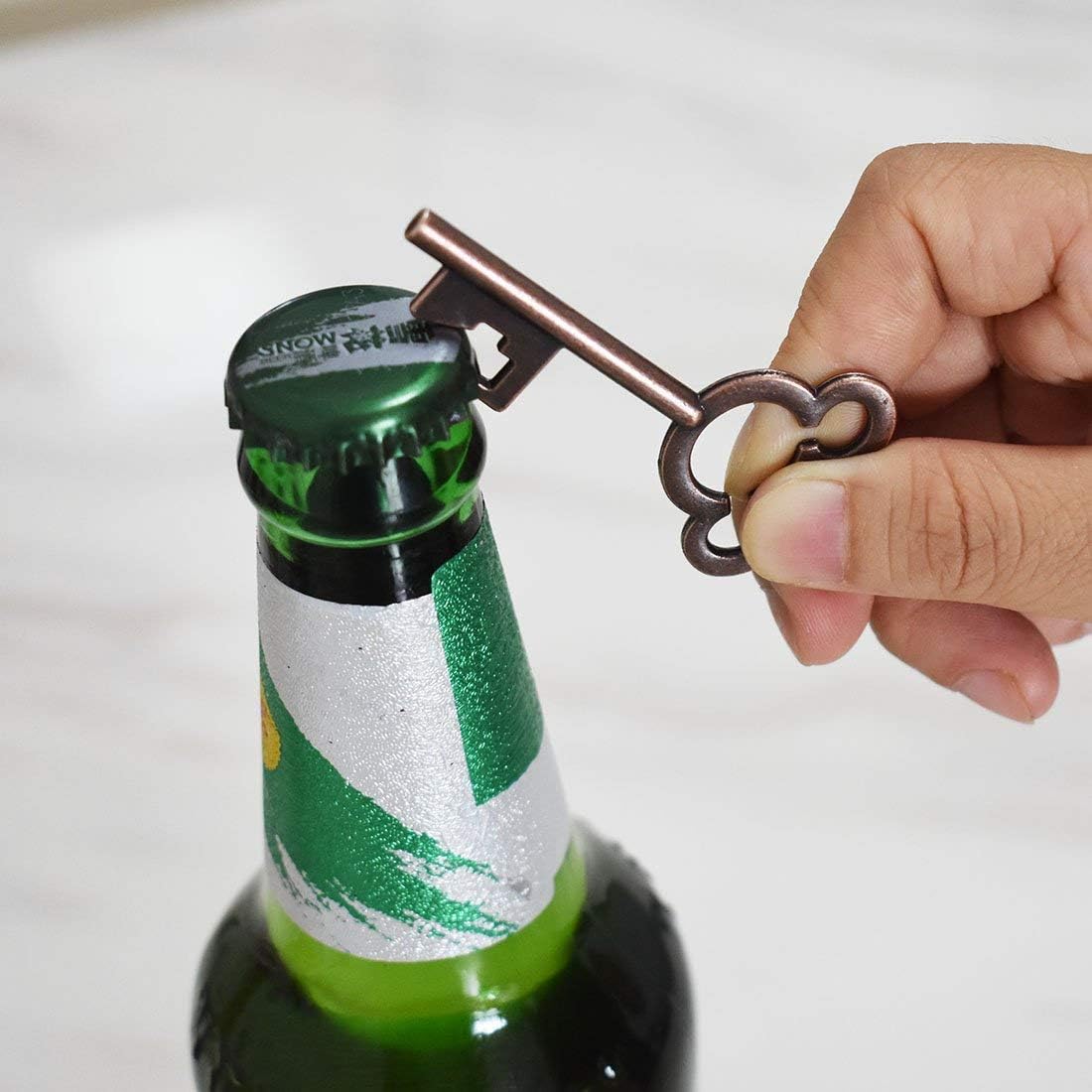 50 abridores de botellas con l - Wedding Ceremony Supply reseña y precio