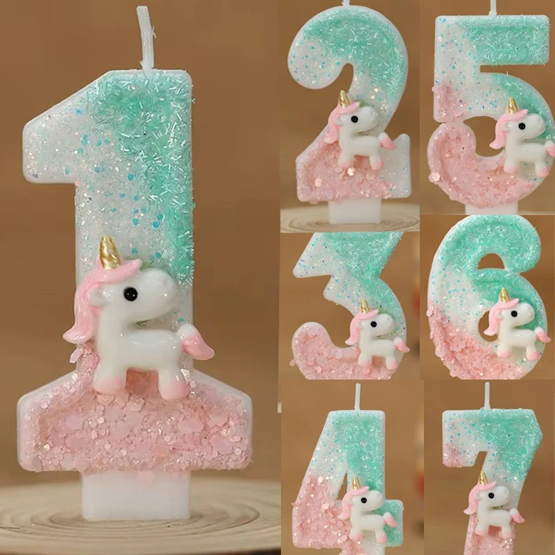 Vela de cumpleaños con números - Unity Candle Set reseña y precio