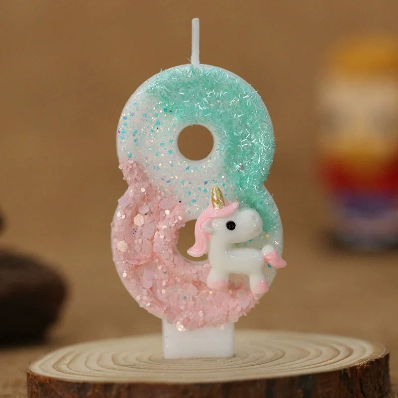 Vela de cumpleaños con números - Unity Candle Set reseña y precio
