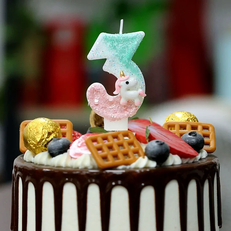 Vela de cumpleaños con números - Unity Candle Set reseña y precio