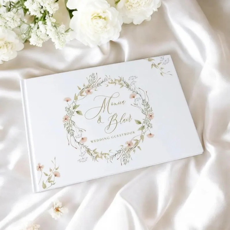 Libro de invitados de boda per - Personalized Guest Book reseña y precio