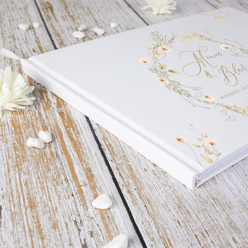 Libro de invitados de boda per - Personalized Guest Book reseña y precio