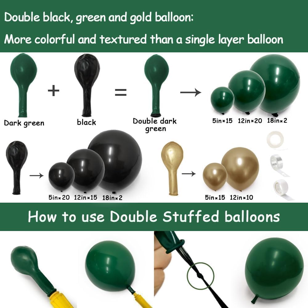 Guirnalda de globos negros, ve - Wedding Balloon Arch reseña y precio
