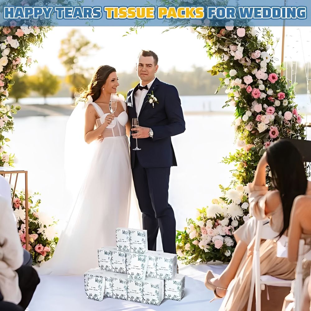 Paquete de 30 pañuelos de bols - Wedding Ceremony Supply reseña y precio