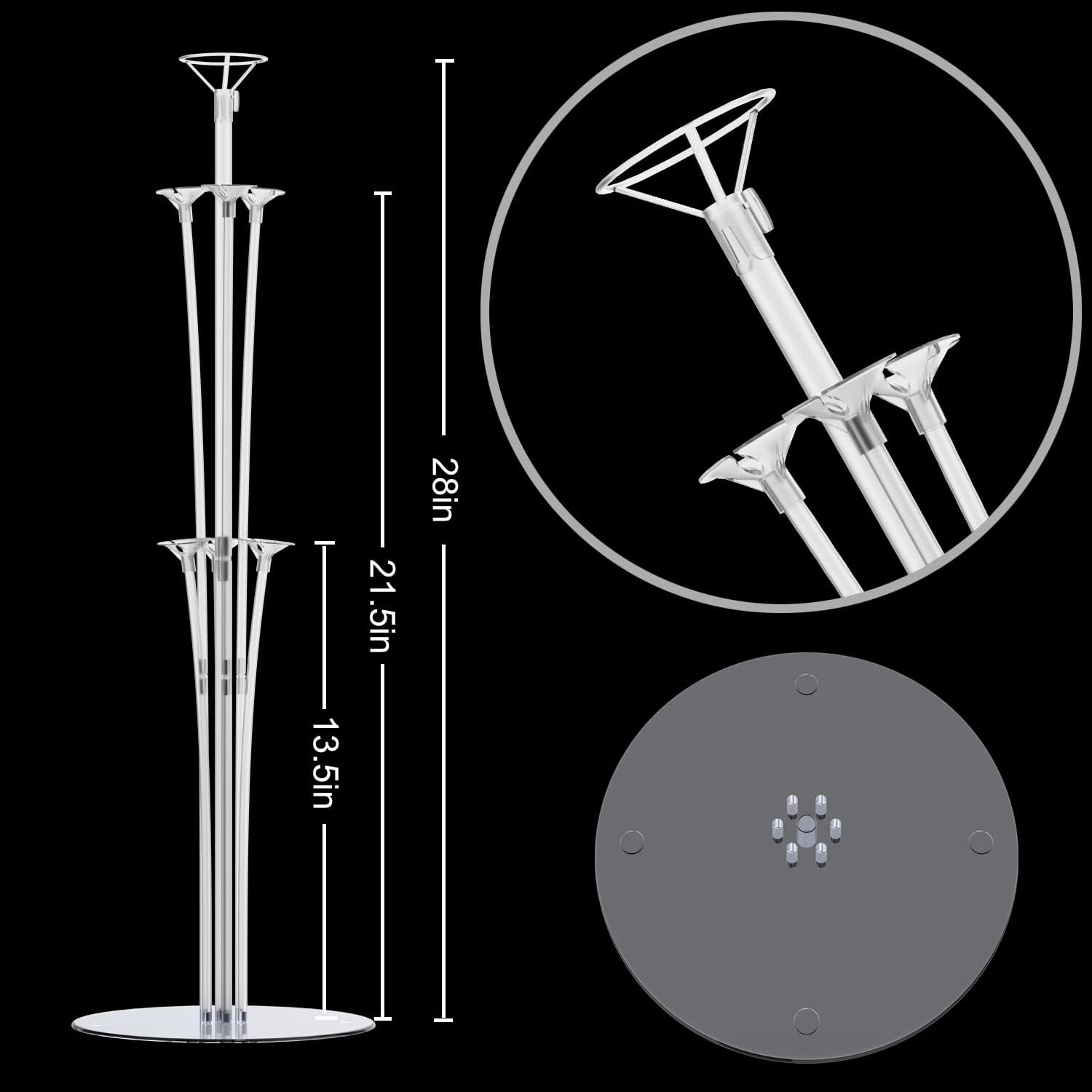 Kit de soporte para globos de  - Wedding Balloon Arch reseña y precio