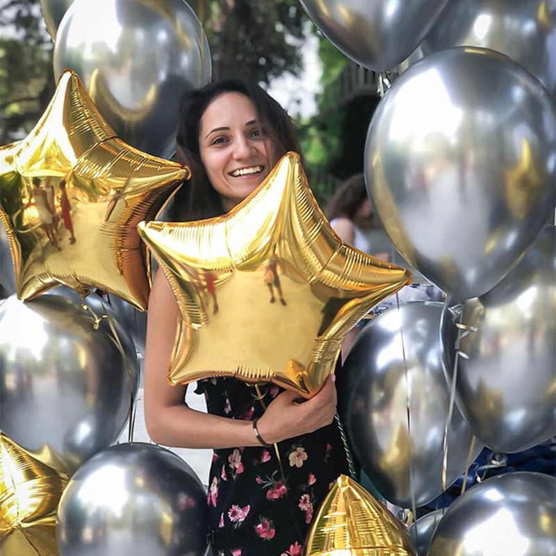 10/5/1 Uds. Globos metálicos d - Confetti Balloon Set reseña y precio