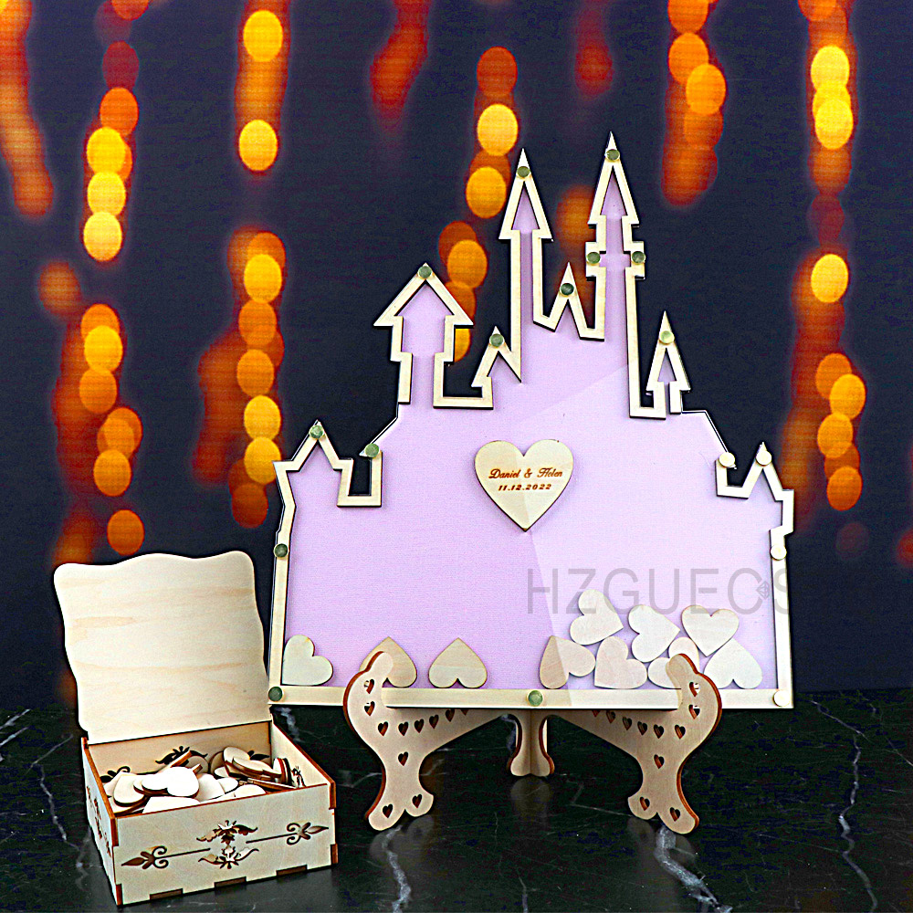 Personalizado, Castillo de lib - Personalized Guest Book reseña y precio