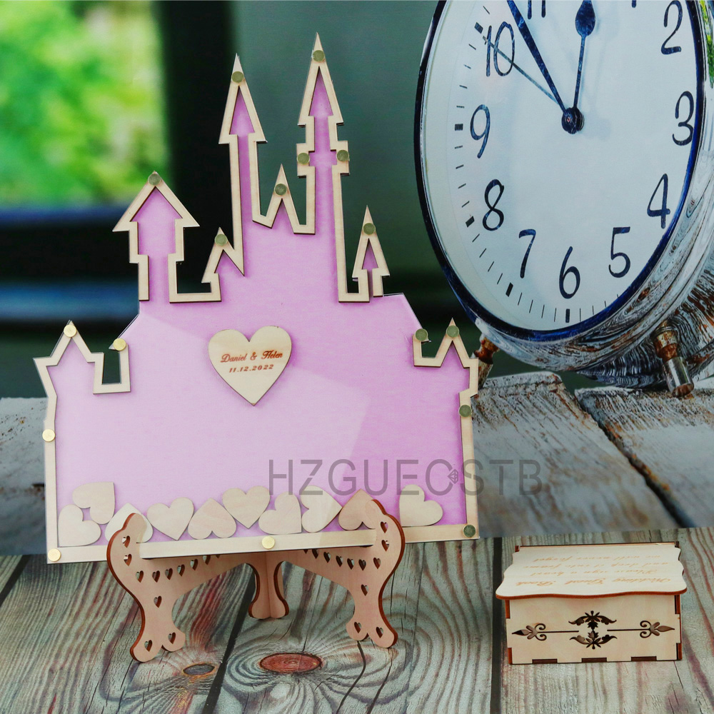 Personalizado, Castillo de lib - Personalized Guest Book reseña y precio