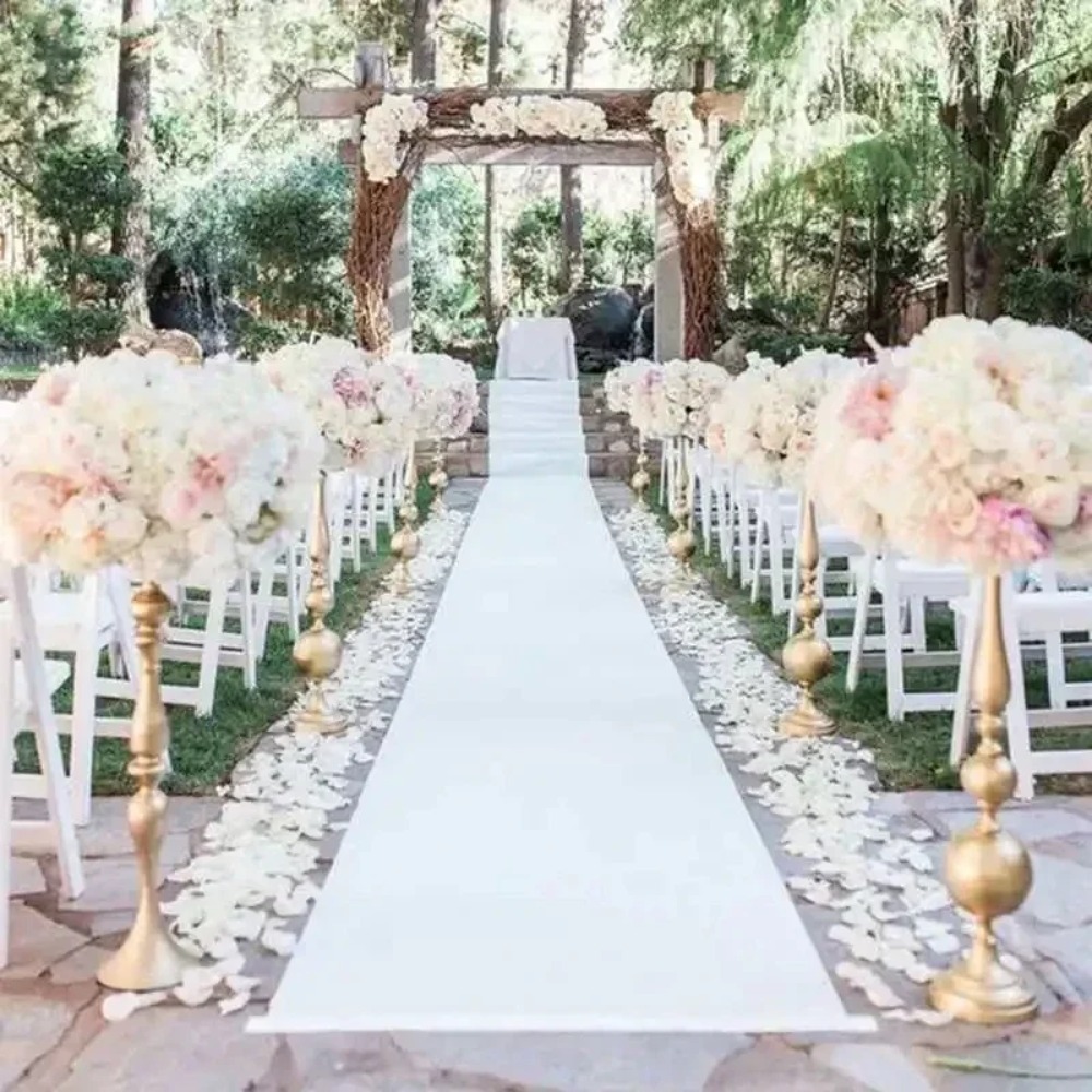 Alfombra Elegante para Pasillo - Aisle Runner White reseña y precio