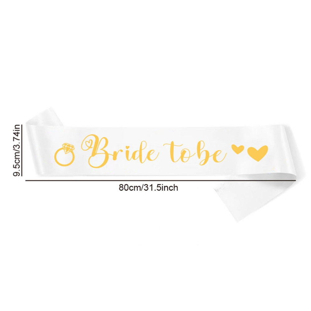 8 unids/set Bride To Be Sash T - Bride Tribe Sash reseña y precio