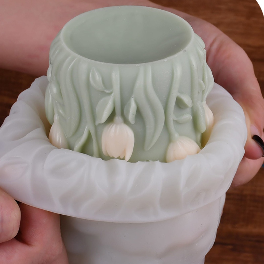 Molde de vela de silicona cilí - Unity Candle Set reseña y precio